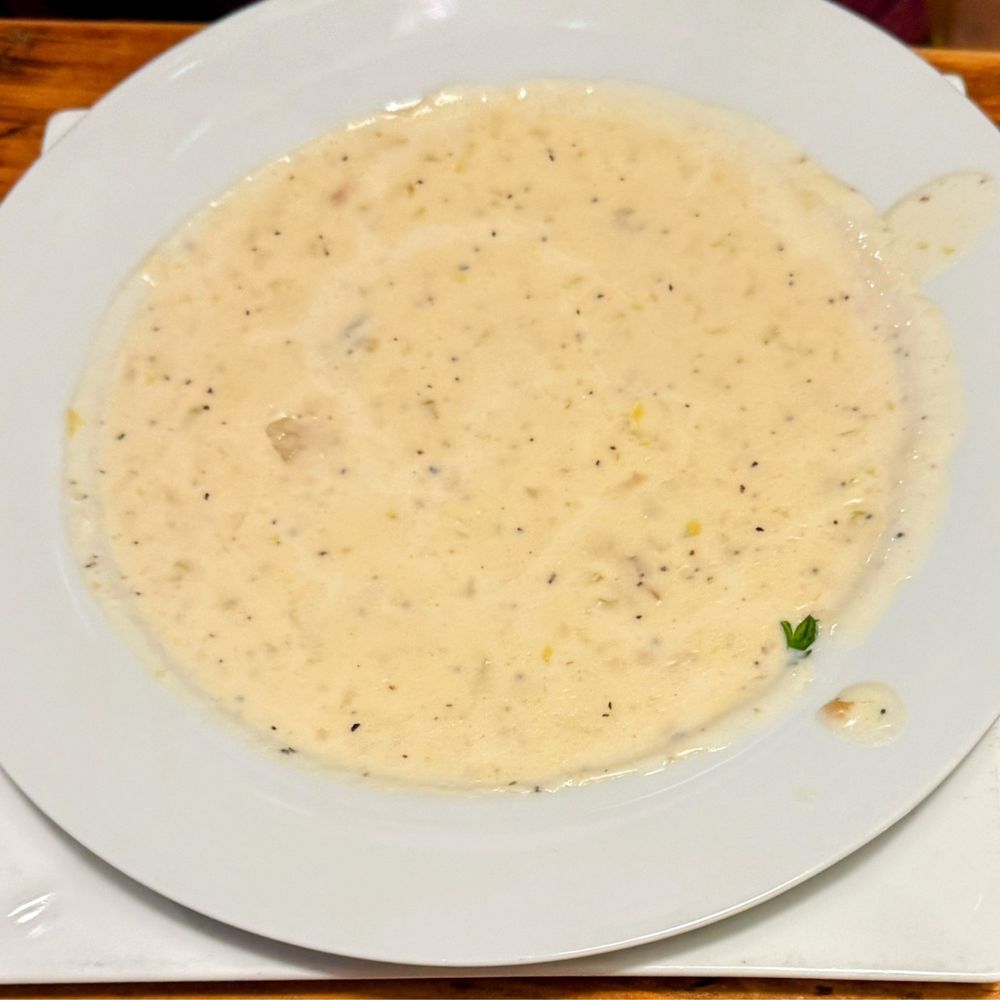 Jake's Seafood & Grill - Bowl of NE clam chowder 7.99 - Seafood Near Me - West Ossipee, New Hampshire