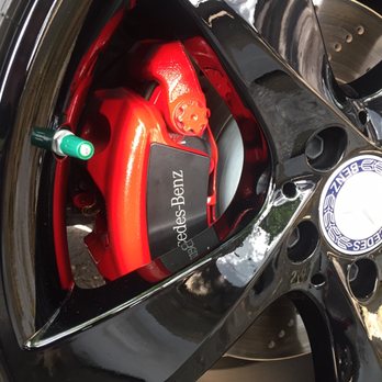 Wheel Repair Pro - Caliper and wheels repainted by WRP - Wheel & Rim Repair Near Me