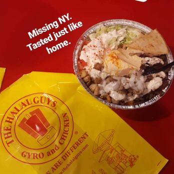 The Halal Guys - Gyro/Chicken Platter - Halal Near Me - Orlando, Florida The Halal Guys - Gyro/Chicken Platter - Halal Near Me - Orlando, Florida