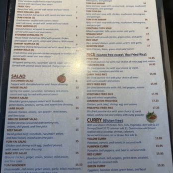 Papa’s Thai Cafe - Menu - Thai Near Me - San Luis Obispo, California Papa’s Thai Cafe - Menu - Thai Near Me - San Luis Obispo, California