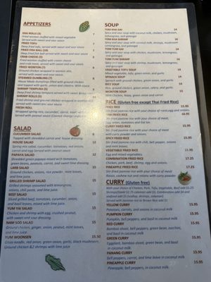 Menu photo 2 Papa’s Thai Cafe San Luis Obispo, CA Menu photo 2 Papa’s Thai Cafe San Luis Obispo, CA