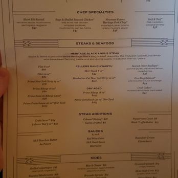 Stock & Bond - Menu - Steakhouses Near Me - Minneapolis, Minnesota Stock & Bond - Menu - Steakhouses Near Me - Minneapolis, Minnesota