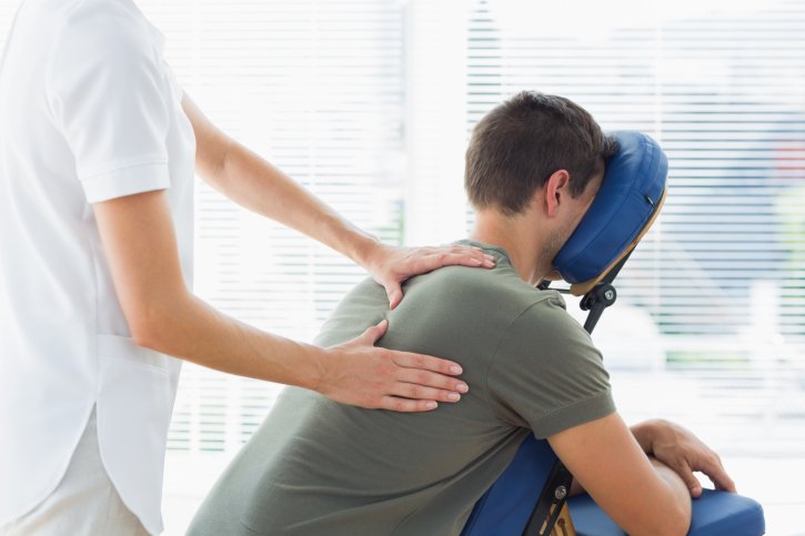 Chair Massage Pit Stop Logo