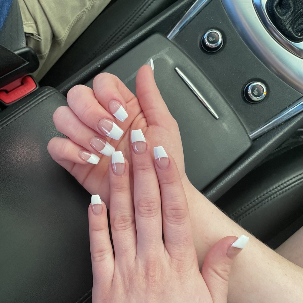 Nu Nails - French tip acrylic - Waxing Near Me - Scottsdale, Arizona Nu Nails - French tip acrylic - Waxing Near Me - Scottsdale, Arizona