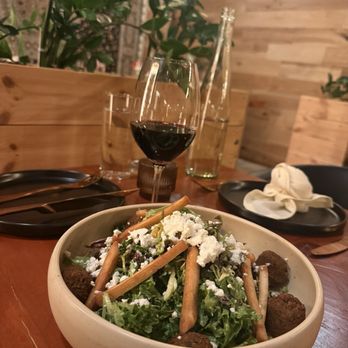 Ava Krō - Falafel salad - Scandinavian Near Me - Los Angeles, California