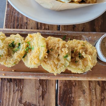 Whiskey Cake - Fried green tomatoes - New American Near Me - Irving, Texas Whiskey Cake - Fried green tomatoes - New American Near Me - Irving, Texas