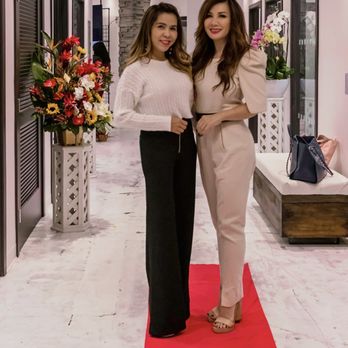 Truth & Beauty Salon Suites - Two ladies showing off their grand opening attire - Beauty & Spas Near Me - Westminster, California Truth & Beauty Salon Suites - Two ladies showing off their grand opening attire - Beauty & Spas Near Me - Westminster, California