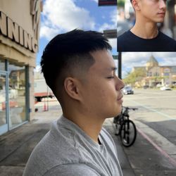Create Barbershop Pasadena - Warrior cut (inspo + result)