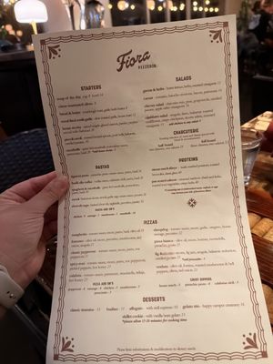 Menu photo 4 Fiora Pizzeria Redlands, CA