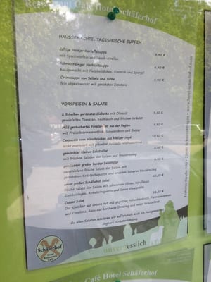 Menu photo 1 Restaurant Schäferhof Schneverdingen, NI