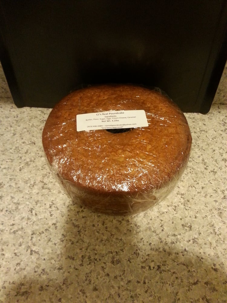 CJ’s Real Pound Cake