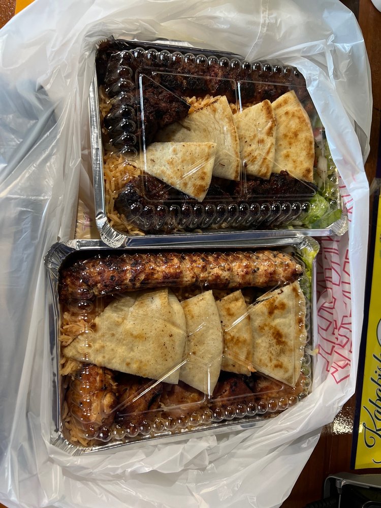 Food from Kababish Halal Grill