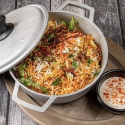 Basil Indian & Thai Grill - Handi dum biryani