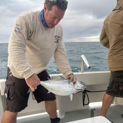 Maui Fun Charters - Here's the big tuna my husband reeled in - it put up a big fight! (Alex is one of the crew captains) Great guys!