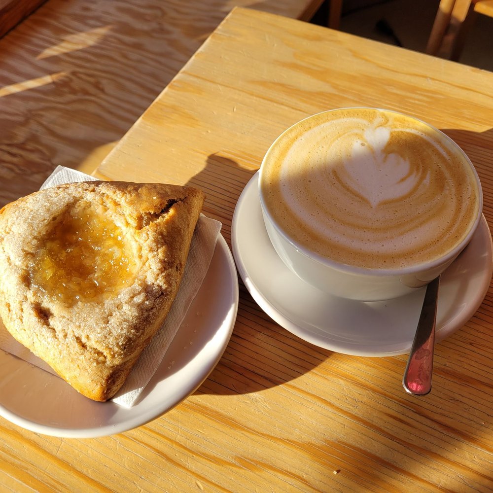 Coffee Beer - Latte soup and pastry of some sort - Coffee & Tea Near Me - Portland, Oregon Coffee Beer - Latte soup and pastry of some sort - Coffee & Tea Near Me - Portland, Oregon