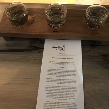 Hannyatou - Sake flight - Japanese Near Me - Seattle, Washington