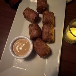 Doc Watsons - Tater tots with bacon and cheese yummy