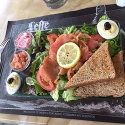Le Khédive - La salade norvégienne est bonne.