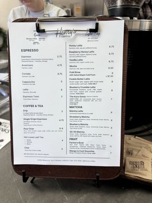 Menu photo 7 Henry’s Coffee Santa Clarita, CA Menu photo 7 Henry’s Coffee Santa Clarita, CA
