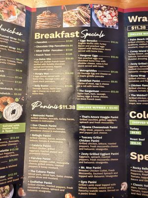 Menu photo 5 Metropolitan Cafe Fairview, NJ