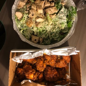 Maciano's Pizza - Grilled Chicken Caesar Salad and Boneless Buffalo Wings - Italian Near Me - Rockford, Illinois Maciano's Pizza - Grilled Chicken Caesar Salad and Boneless Buffalo Wings - Italian Near Me - Rockford, Illinois