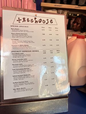 Menu photo 2 Treehouse Coffee Shop Jersey City, NJ Menu photo 2 Treehouse Coffee Shop Jersey City, NJ