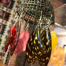 Found - Butterfly earrings from Thailand.
