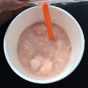 Jamba - The "smoothie" I ordered that apparently came with multiple large chunks of ice.. - Juice Bars & Smoothies Near Me - Torrance, California Jamba - The "smoothie" I ordered that apparently came with multiple large chunks of ice.. - Juice Bars & Smoothies Near Me - Torrance, California