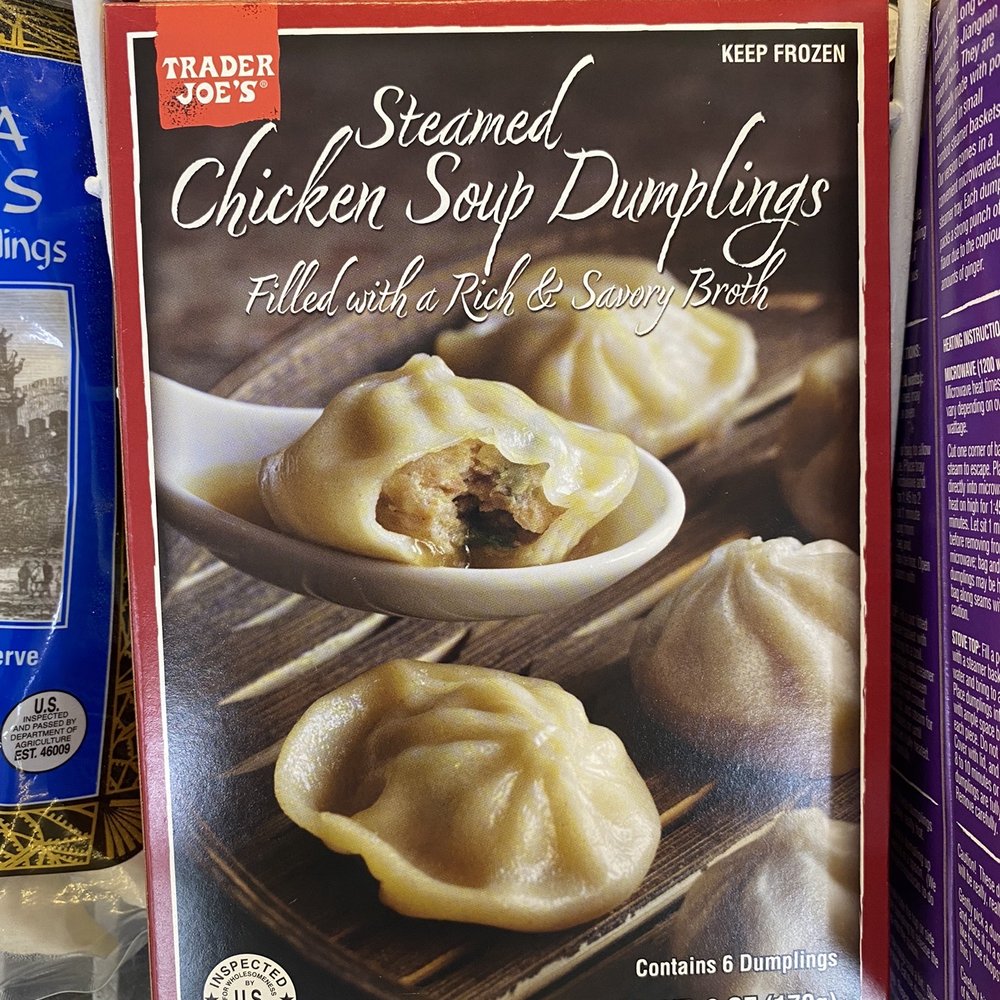 Trader Joe's - Steamed Chicken Soup Dumplings - Grocery Near Me - Edgewater, New Jersey