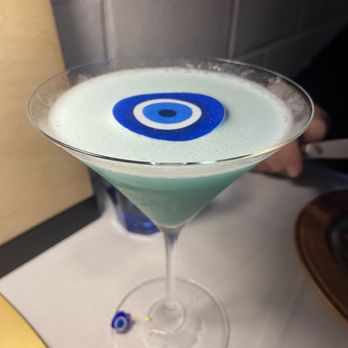 ELIA - Evil eye Cocktail - Greek Near Me - Walnut Creek, California