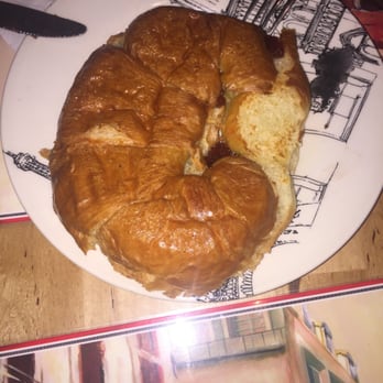 Cafe Paris - Croissant with strawberry jam - French Near Me - Cranford, New Jersey
