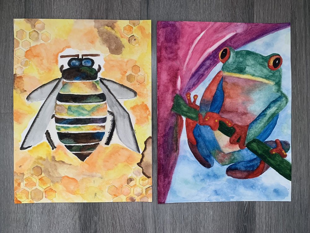 Color My World Art Studio Logo