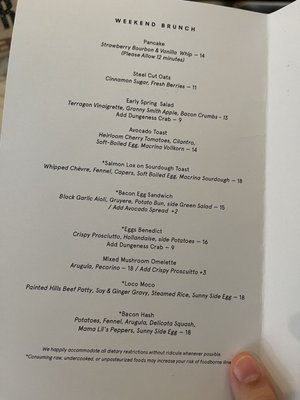 Menu photo 7 Single Shot Seattle, WA