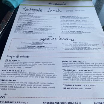 Rio Mambo - Menu - Tex-Mex Near Me - Burleson, Texas Rio Mambo - Menu - Tex-Mex Near Me - Burleson, Texas