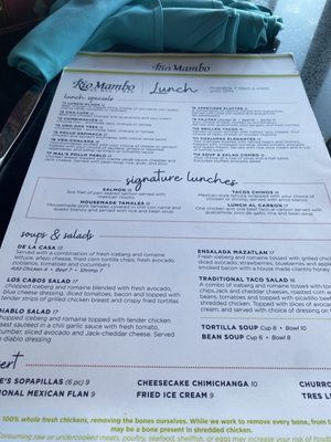 Menu photo 4 Rio Mambo Burleson, TX Menu photo 4 Rio Mambo Burleson, TX