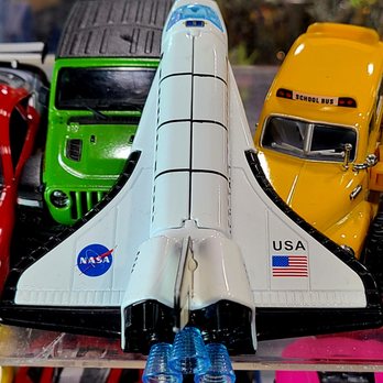 Eagle Feather Trading Post 2 - A selection of toys. Dad worked in Aerospace. For years he kept the main engine hydraulic controls of the Space Shuttles flawless. - Gas Stations Near Me - Avenal, California Eagle Feather Trading Post 2 - A selection of toys. Dad worked in Aerospace. For years he kept the main engine hydraulic controls of the Space Shuttles flawless. - Gas Stations Near Me - Avenal, California