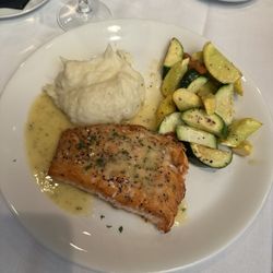 The Euro Bistro - Salmon special