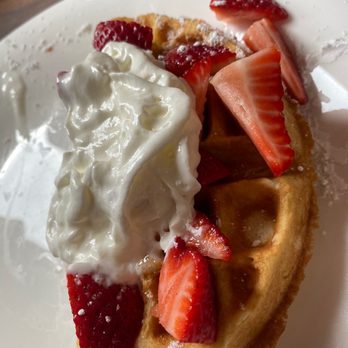Riverwalk Cafe - Strawberry waffle - Breakfast & Brunch Near Me - Winchendon, Massachusetts Riverwalk Cafe - Strawberry waffle - Breakfast & Brunch Near Me - Winchendon, Massachusetts