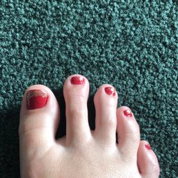 Pedicure (not immediately after because I forgot). Pedicure (not immediately after because I forgot).