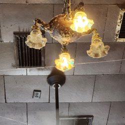 St George Tavern - Dusty chandelier