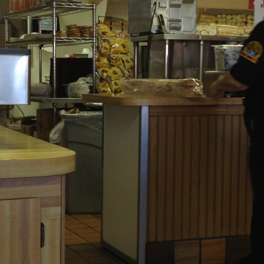 eegee's - Giant 3' Sandwich on the counter. - Sandwiches Near Me - Tucson, Arizona