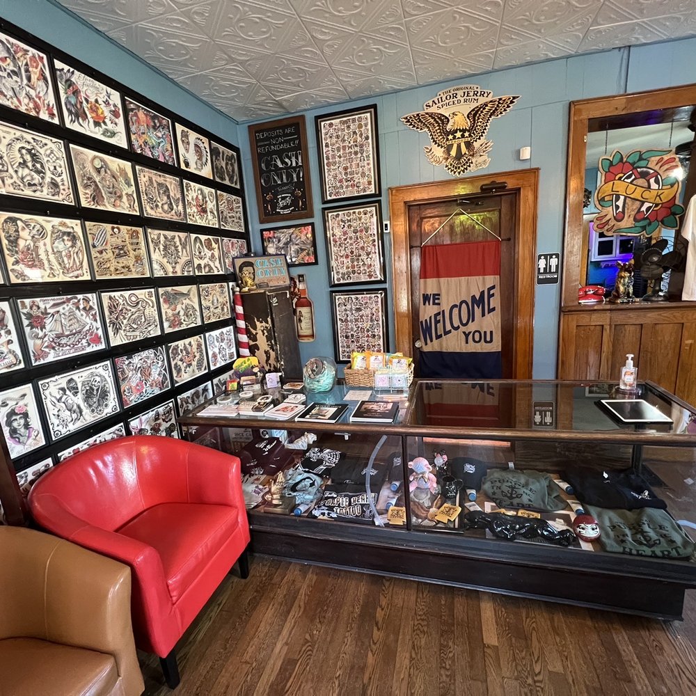 Purple Heart Tattoo - Merch counter - Tattoo Near Me - Knoxville, Tennessee Purple Heart Tattoo - Merch counter - Tattoo Near Me - Knoxville, Tennessee
