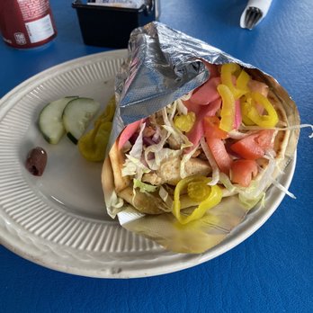 Yappy Greek - Chicken Shawerma Pita! - Greek Near Me - Columbus, Ohio Yappy Greek - Chicken Shawerma Pita! - Greek Near Me - Columbus, Ohio