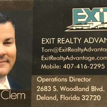 Exit Realty Advantage - Thomas Clem - Real Estate Services Near Me - DeLand, Florida Exit Realty Advantage - Thomas Clem - Real Estate Services Near Me - DeLand, Florida
