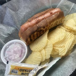 Mendon Mini Golf and Snack Bar - $5 grilled dog with snappy skin!