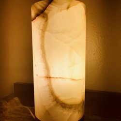 Onyx Expressions - I love the natural grain of the stone. It gives my home a natural well-lit cave feel. Thanks the special sale price, too, Onyx Expressions!