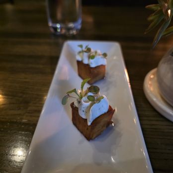 Vida - Potato Squares compliments of the chef - New American Near Me - Indianapolis, Indiana