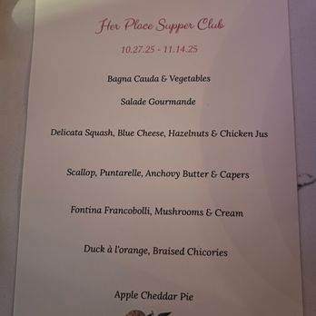 Her Place - Menu - French Near Me - Philadelphia, Pennsylvania Her Place - Menu - French Near Me - Philadelphia, Pennsylvania