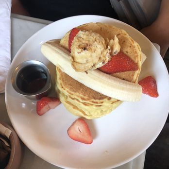 Five Leaves - Ricotta Pancakes - New American Near Me - Brooklyn, New York Five Leaves - Ricotta Pancakes - New American Near Me - Brooklyn, New York