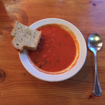 Rocking V Cafe - Tomato and Basil soup - New American Near Me - Kanab, Utah